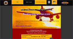 Desktop Screenshot of portlandairporter.com